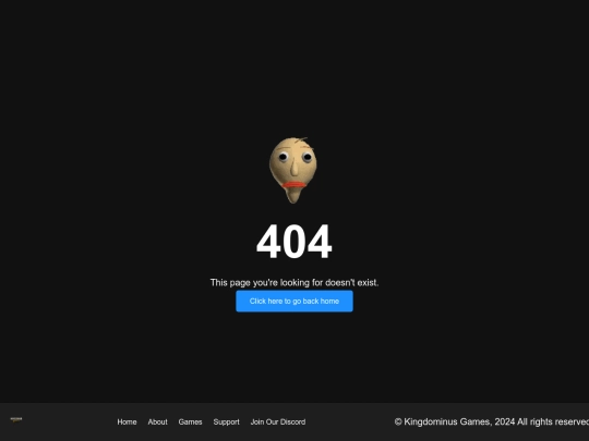 not_found screenshot