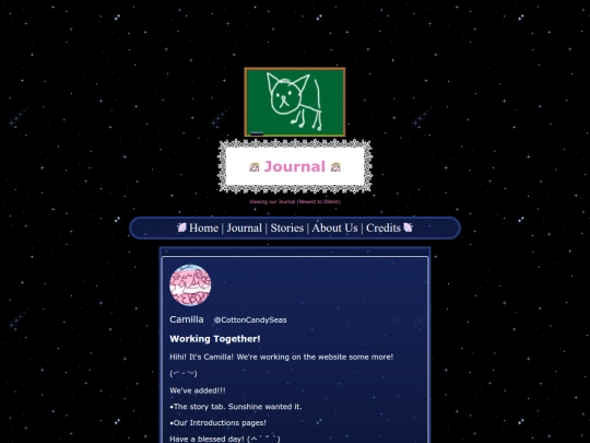 lunarcharms/journal screenshot