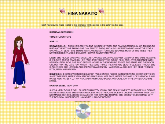 Hina screenshot