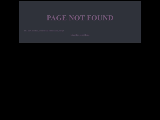 not_found screenshot