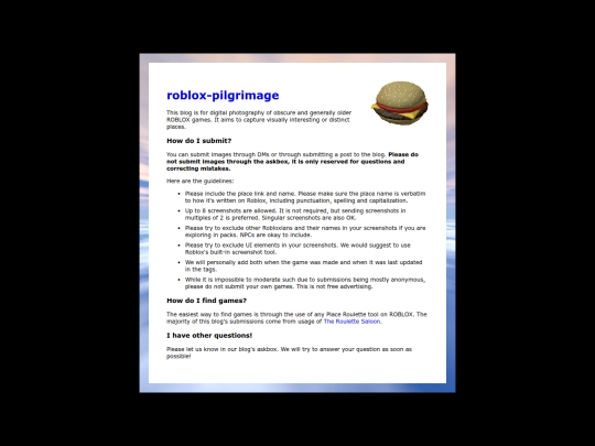 nisc/roblox-pilgrimage screenshot