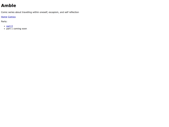 amble screenshot