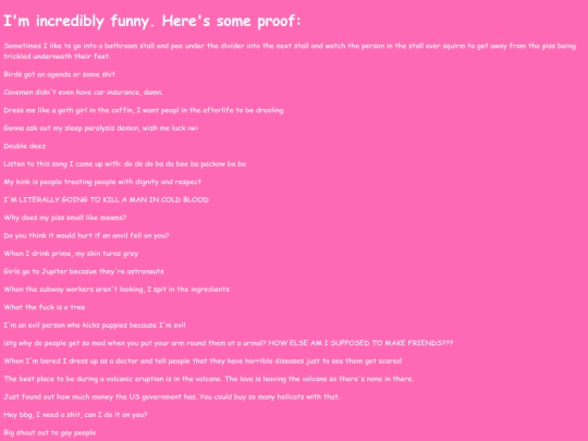 piss screenshot