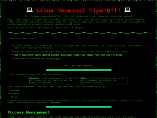 tips/linux-terminal screenshot