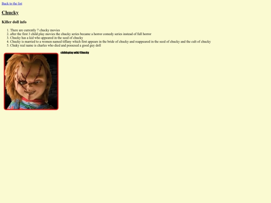 Chucky screenshot