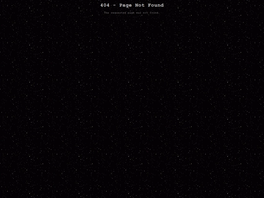 not_found screenshot