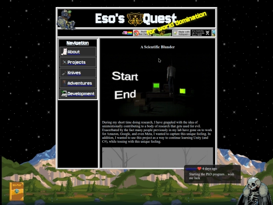 html/blunder screenshot