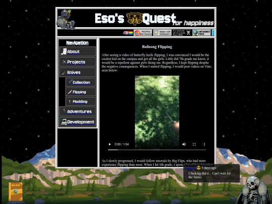 html/flipping screenshot