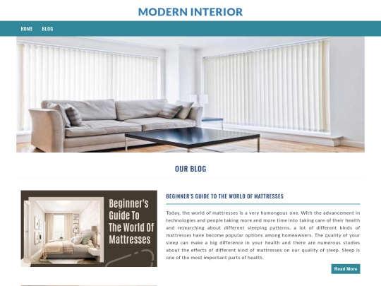 blog screenshot
