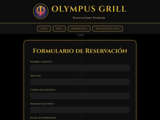 reservaciones screenshot