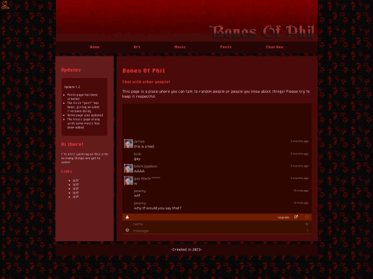 chatbox screenshot
