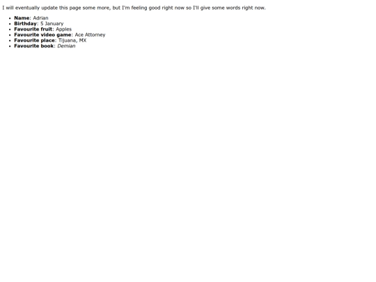 bio screenshot