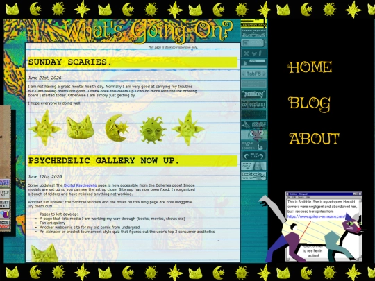 blog screenshot