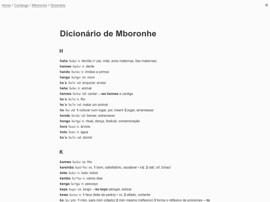 Conlangs/Mboronhe/dicio screenshot