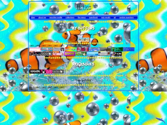 links screenshot