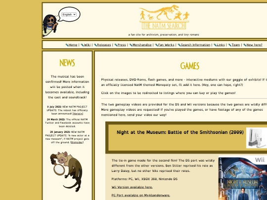games screenshot