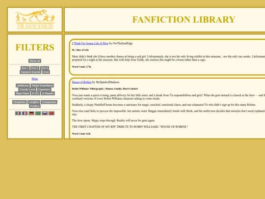 library/crossovers screenshot