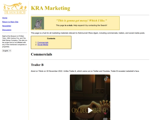 wiki/KRA_Marketing screenshot