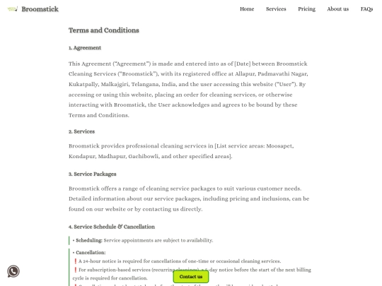 Termsofuse screenshot