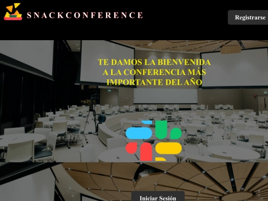 SnackConference screenshot