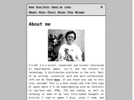 info/about screenshot