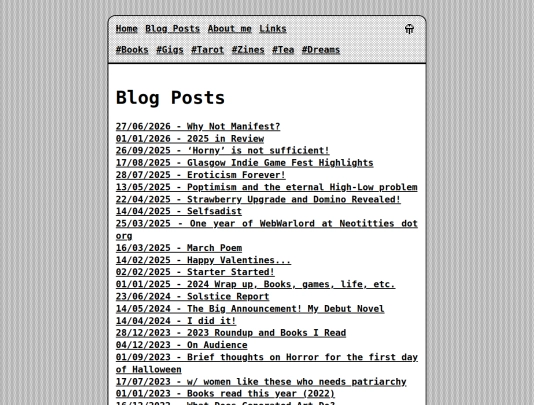 info/all_posts screenshot