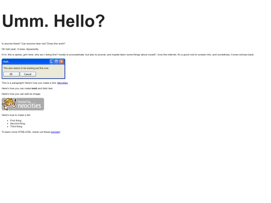 index screenshot