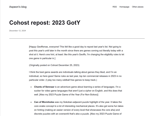 blog/cohost-repost-2023-goty screenshot
