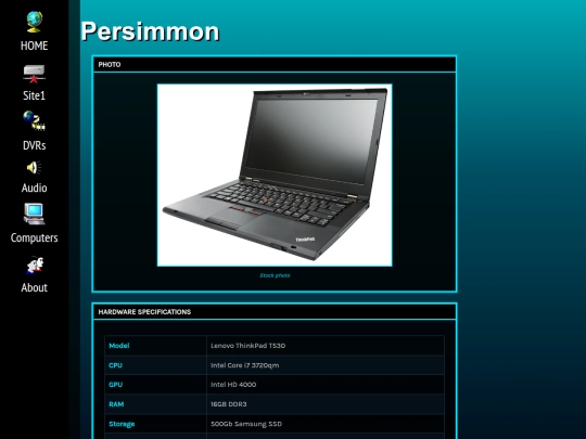 systems/persimmon screenshot