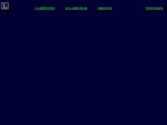 menu screenshot