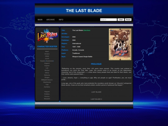 lastblade screenshot