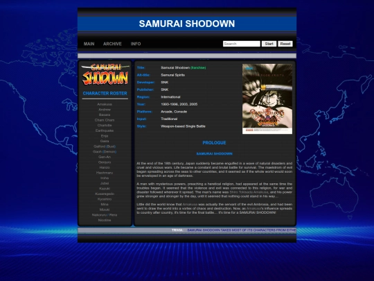shodown screenshot