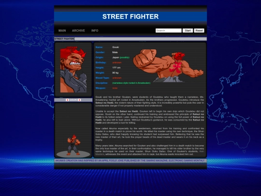 streetfighter/akuma screenshot