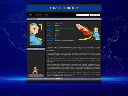 streetfighter/cammy screenshot