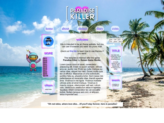 pages/main screenshot