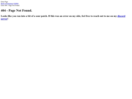404 screenshot