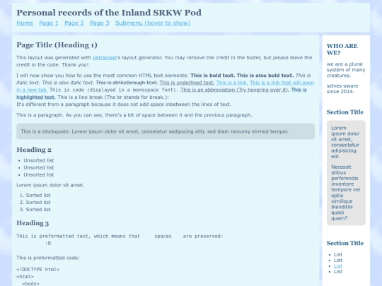 index screenshot