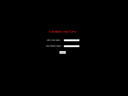 Flames Calculator screenshot