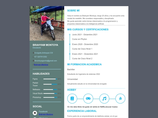 cv screenshot