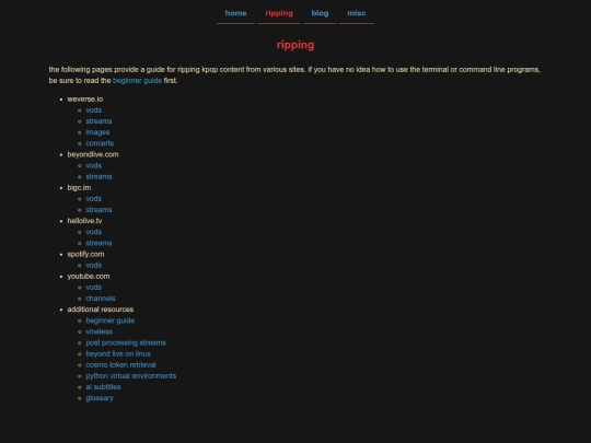 ripping screenshot
