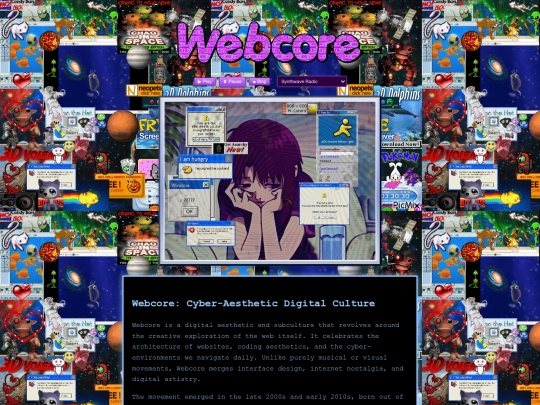 webcore screenshot