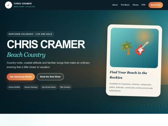 chris-cramer-beach-country screenshot