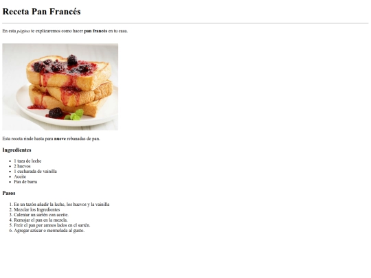 PaginaRecetas screenshot