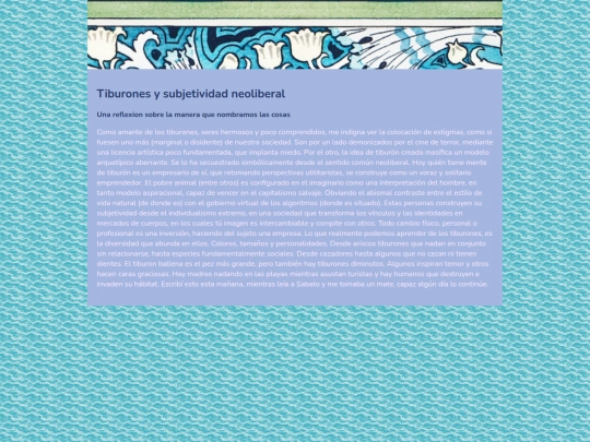 escritos/Tiburones screenshot