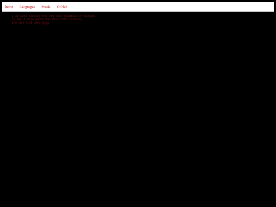 github screenshot