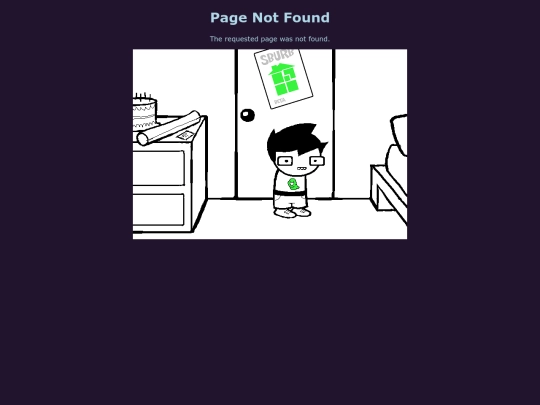 not_found screenshot