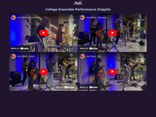 videos screenshot