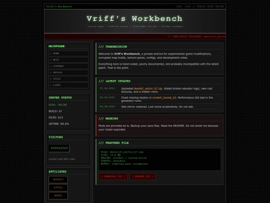 index screenshot