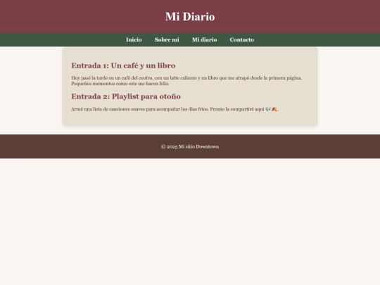 journal screenshot