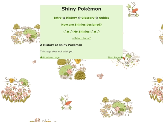shinyhistory screenshot